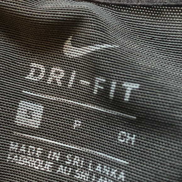 Ladies Nike Dri-Fit front open sports bra size small black New - Picture 3 of 6